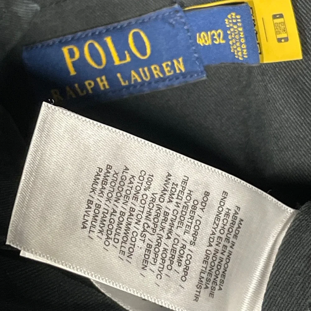 Polo Ralph Lauren Mens Surplus Chino Utility Cargo Pants Navy 40x32 710671176003